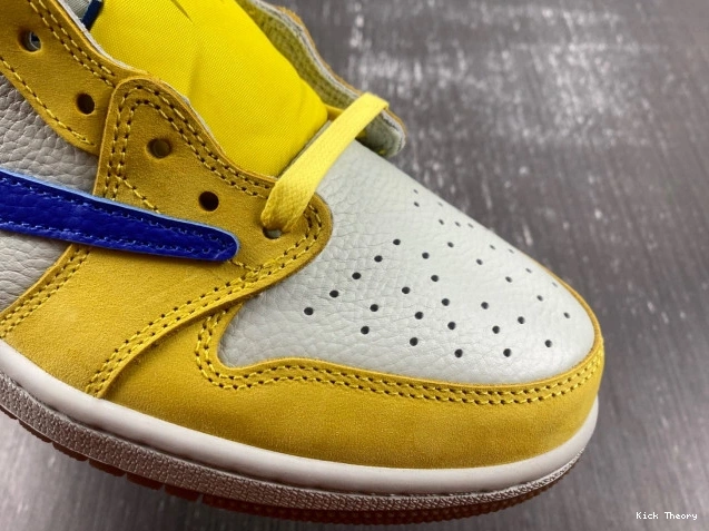 Kicked Out Shoe Store Canary Air Scott DZ4137-700 x OG Jordan Travis 1 Low 0821